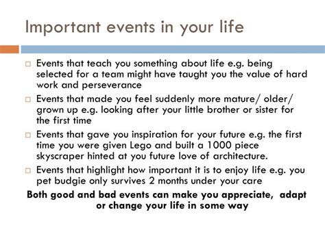 Image result for Important Life Events