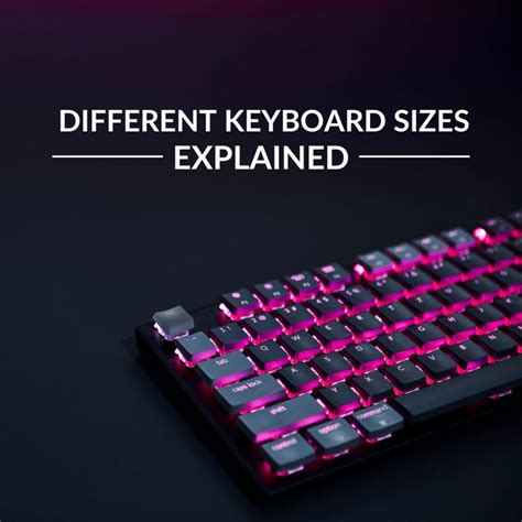 Types of Keyboard Sizes に対する画像結果
