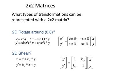 Toradh íomhá ar C2 Transformation Matrix