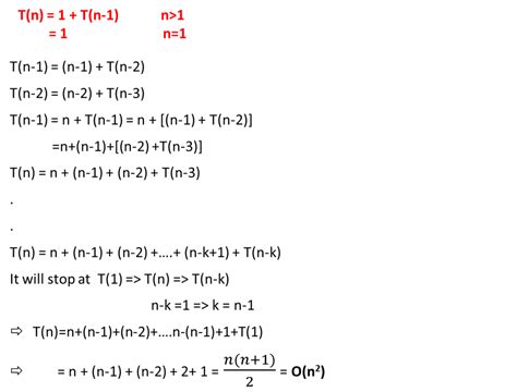 Image result for Some Recurrence Relations Solved by Back Substitution Method