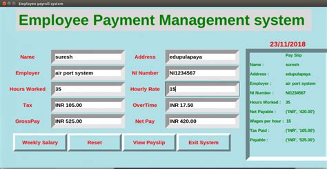Toradh íomhá ar Emplyee Anagement System Python Project