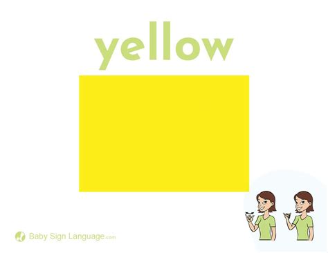 Afbeeldingsresultaten voor Yellow Sign Language