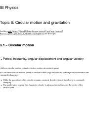 Image result for IB Circular Motion