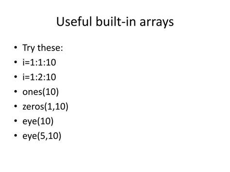 Octave Array-এর ছবি ফলাফল