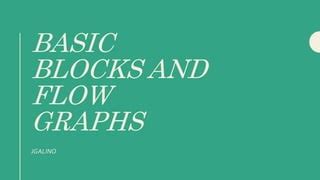 Image result for Basic Block and Flow Graph in Compiler Design