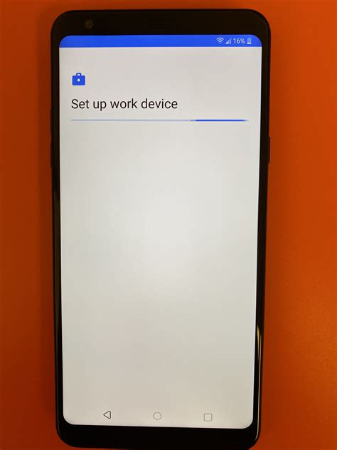 Android QR Code Enrollment に対する画像結果