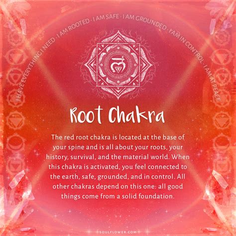 Toradh íomhá ar Root Chakra Flower