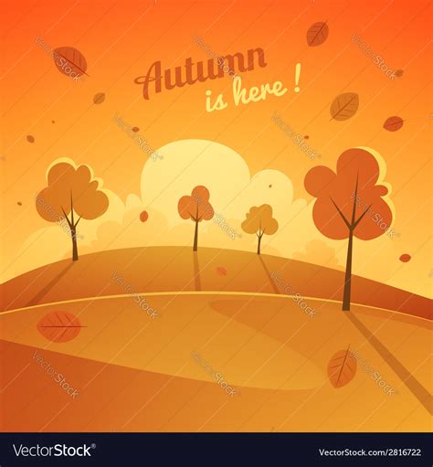 Image result for In Autumn Vector Background