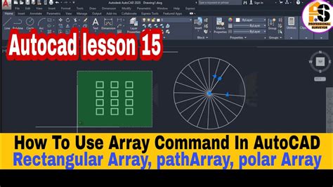 Image result for Array AutoCAD Simple Circle