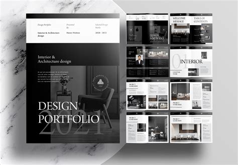 Writing Portfolio Template InDesign に対する画像結果