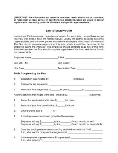 Toradh íomhá ar Exit Interview Form Icon