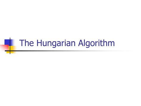 Image result for Hungarian Algorithm