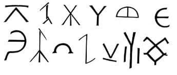 Image result for Ancient Language Symbol Decoder