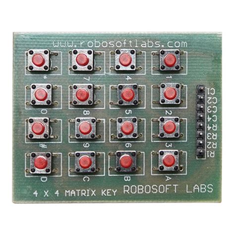 Image result for 4x4 Matrix Keypad Project