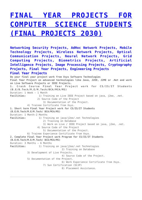 Image result for Final Year Project Base Paper for Computer Science Students