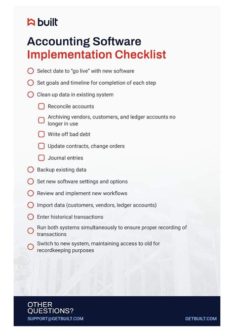 Accounting Software Implementation Checklist-এর ছবি ফলাফল