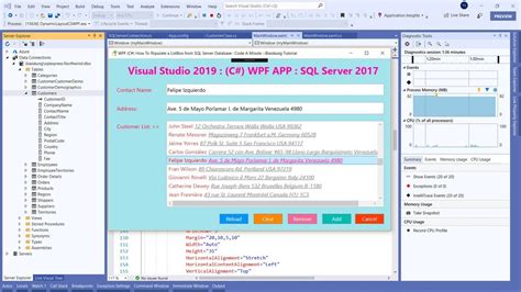 Image result for Microsoft Visual Studio 2019 SQL Server Examples