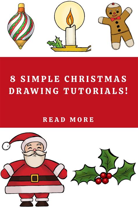 Toradh íomhá ar What to Draw Christmas Stuff