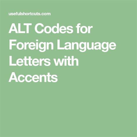 Image result for Alt Language Codes