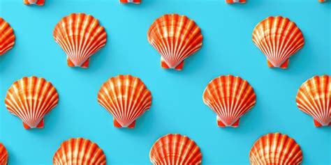 Image result for How to Draw Shells Repeat Pattern