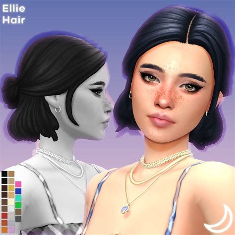 Image result for Custom Content Cute Hair Pinterest Sims 4