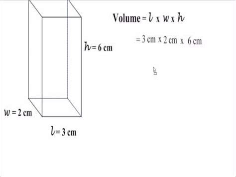 Toradh íomhá ar Volume Formula Rectangle