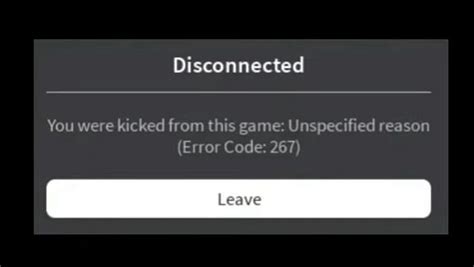 Afbeeldingsresultaten voor Error Code 267 Whitelisted