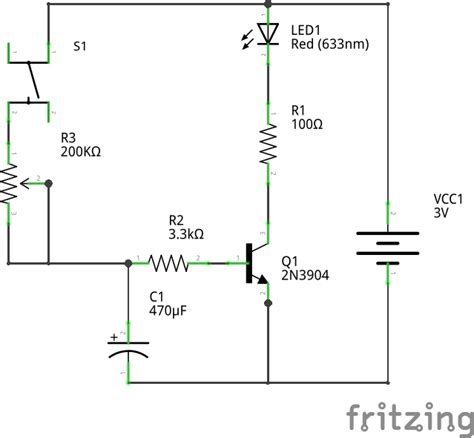 Image result for Simple Delay Off Led Circuit Using Mos Fet