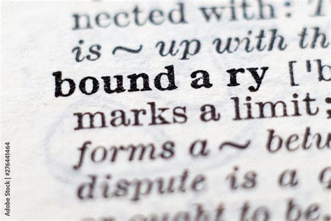 Image result for Boundary What Is It