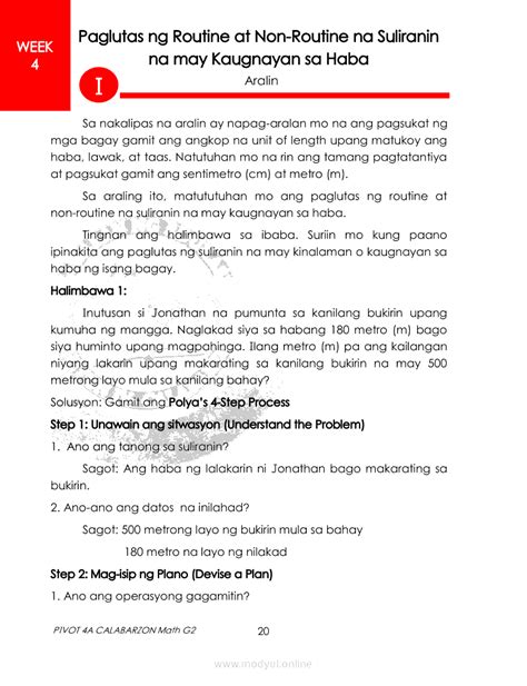 Image result for Grade 2 Math Module Quarter 4