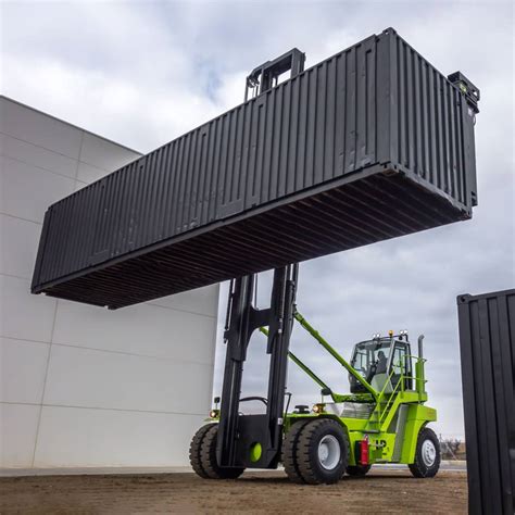 Afbeeldingsresultaten voor Side Loader Container Handler
