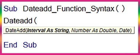DateAdd Function SSMS に対する画像結果