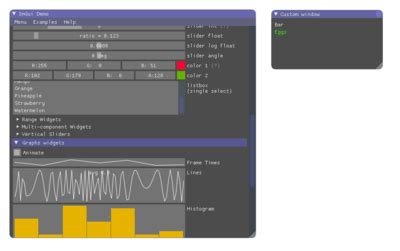 Pygame User Interface に対する画像結果