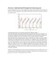 Toradh íomhá ar TCP Congestion Control NS2