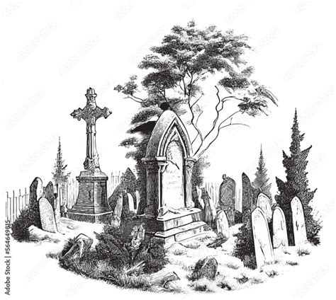 Cemetery Drawing के लिए छवि परिणाम