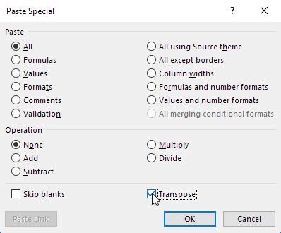 Image result for Transpose Excel Email