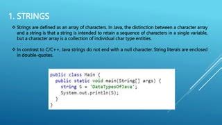 Image result for String Data Type in Java