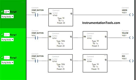 Image result for Traffic Light Program in plc