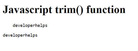 JavaScript Trim に対する画像結果