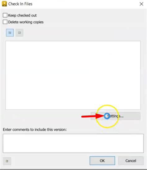 Setting File with Check に対する画像結果