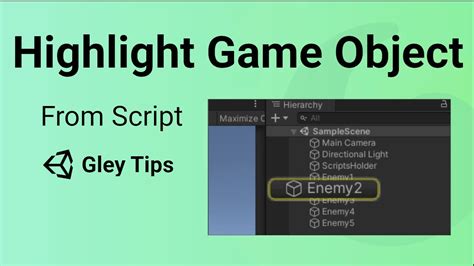 Image result for Unity GameObject Highlight
