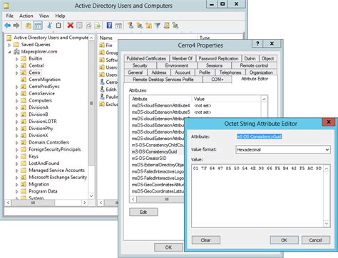 Image result for Active Directory User GUID