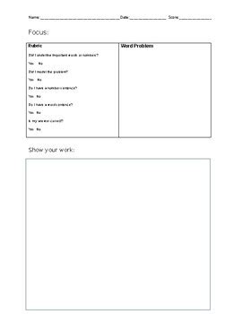 Create a Word Problem Template に対する画像結果