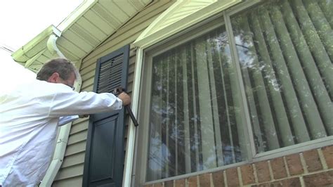 Image result for How to Install Outdoor Window Shutters