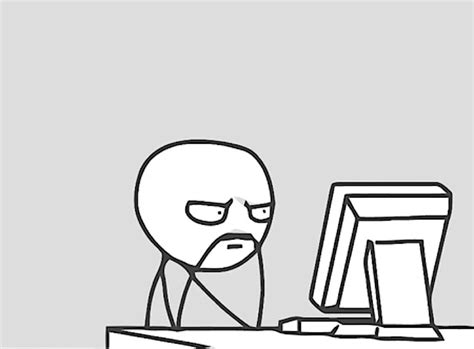 Stick Figure at Computer Meme に対する画像結果