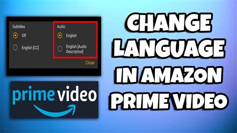 Change Language in Prime Video App に対する画像結果