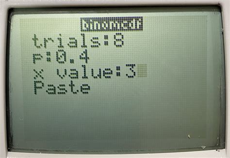 Toradh íomhá ar Binomial Random Variable Function