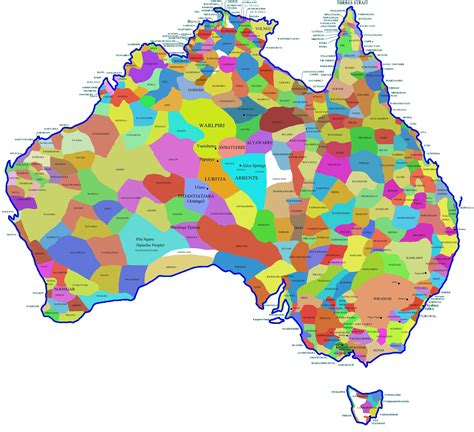 Toradh íomhá ar Northern Territory Aboriginal Tribes Map