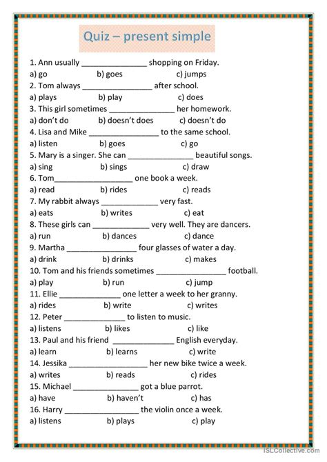 Toradh íomhá ar Simple Present Test 1 Answer Sheet.pdf