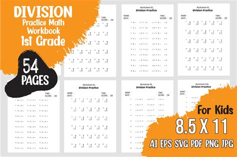Image result for Math Sheets Division